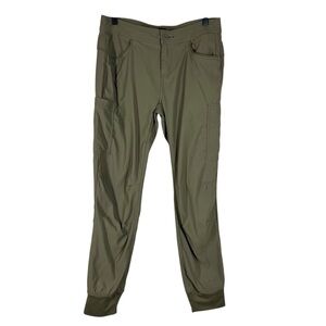 Prana Halle Jogger II Pants Women’s 6 Standard Fit Green Hiking Outdoor 1971051